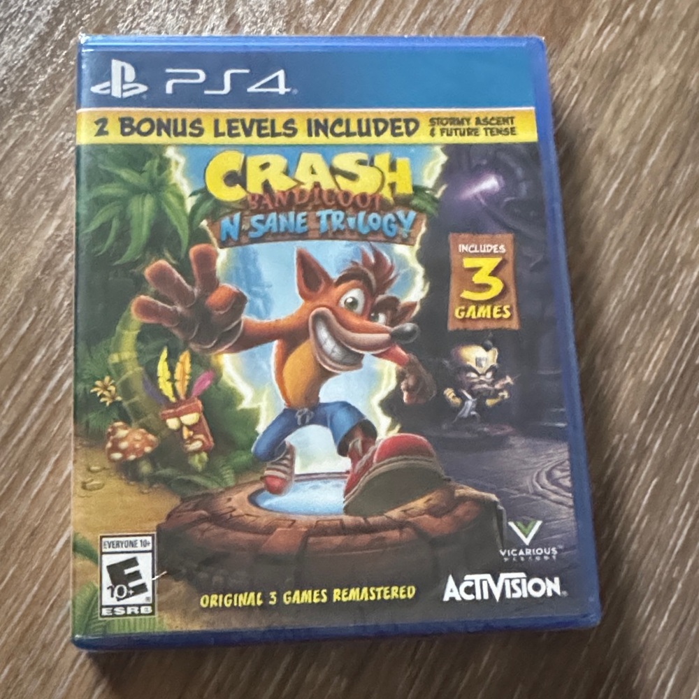 NEW Crash Bandicoot N. Sane Trilogy for PS4